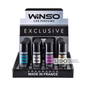 Ароматизатор Winso Magic Spray Exclusive MIX, 30ml, 12шт
