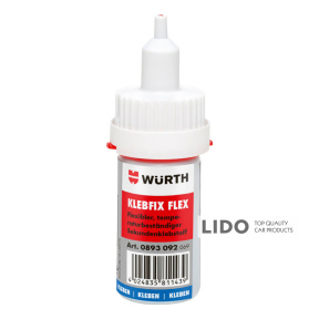 Суперклей Wurth Klebfix Flex черный 20г