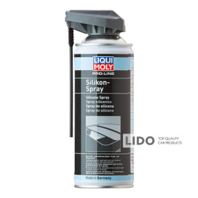 Безбарвне мастило-силікон Liqui Moly Pro-Line Silikon-Spray 400мл