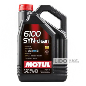 Моторное масло Motul Syn-Clean 6100 5W-40, 4л (107942)