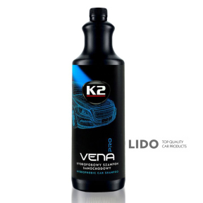 Автошампунь гидрофобный K2 Vena Pro, 1л Уценка