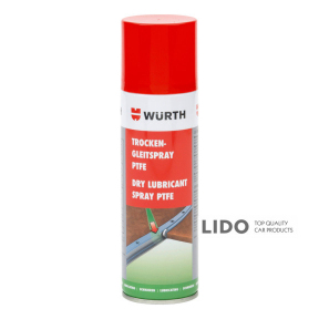 Змазка суха Wurth тефлон-спрей 300мл