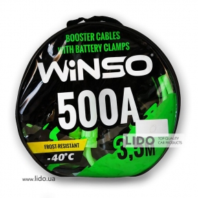 Провода-прикурювачі Winso 500А, 3,5м Уцінка