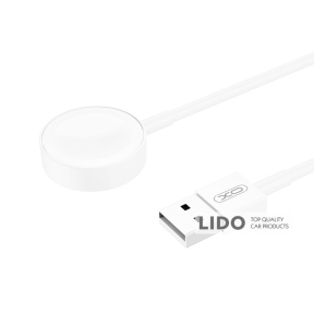 Бездротовий зарядний пристрій XO CX012 Watch Wireless Charger USB-A білий