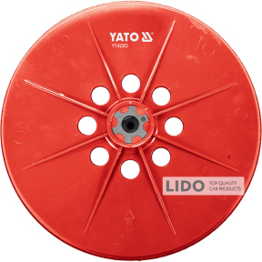 Насадка кругла для шліфмашин YT-82340 і YT-82350 YATO, Ø225 мм арт.YT-82353