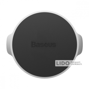 Автодержатель Baseus Small Ears Series Magnetic Suction Bracket Flat Type silver