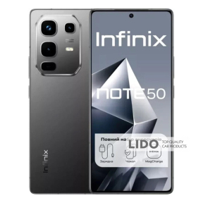 Мобільний телефон Infinix Note 50 (X6858) 8/256Gb NFC Titanium Grey
