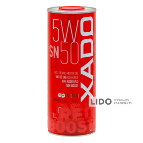 Моторне масло Xado Atomic Oil Red Boost 5W-50 1л