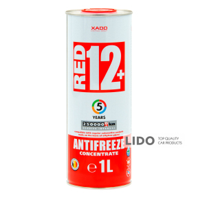 Антифриз Xado Antifreeze Red 12+ червоний концентрат 1л