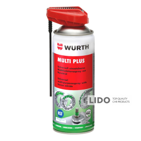 Смазка многофункциональная Wurth Multi Plus синтетическая 400мл