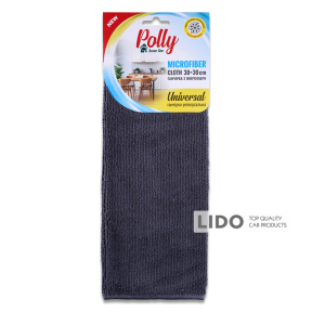 Ганчірка з мікрофібри Polly 30*30см сіра