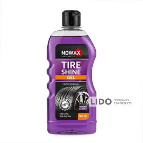 Чернение для шин гелевой Nowax Tire Shine Gel, 500мл