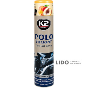Поліроль для панелі K2 POLO COCKPIT, 600мл (персик) 
