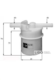 Фільтр паливний Mahle KL116