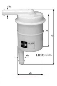 Фільтр паливний Mahle KL133
