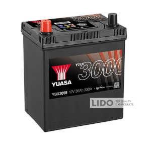 Акумулятор Yuasa 12V 36Ah SMF Battery Japan YBX3055 (1) [+ -]