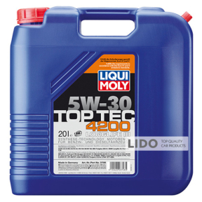 Моторне масло Liqui Moly Top Tec 4200 SAE 5W-30 20л