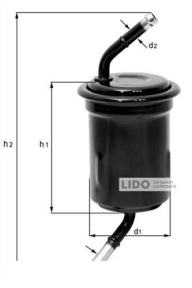 Фільтр паливний Mahle KL159