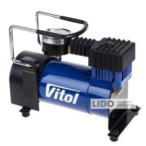 Компресор Vitol K-20 100psi 12Amp 35л прикурювач
