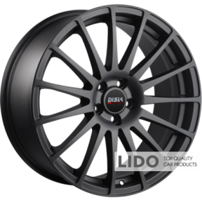 Диск Disla Turismo 7.5x17 5x114.3 ET45 DIA67.1 Black