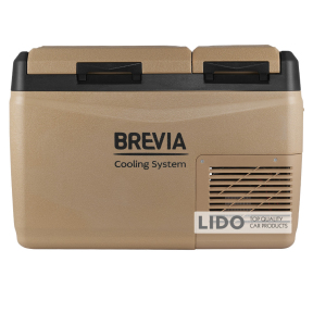 Холодильник автомобильный Brevia 31л двухкамерный 23330