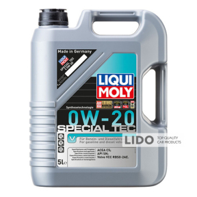 Моторне масло Liqui Moly Special Tec V 0W-20 5л