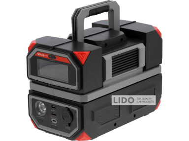 Портативная зарядная станция YaTo 315 Вт/Год, 300/600Вт 230V