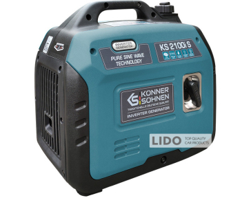 Генератор Konner & Sohnen KS 2100i S инверторный бензиновый 2кВт (ном.1,8кВт)