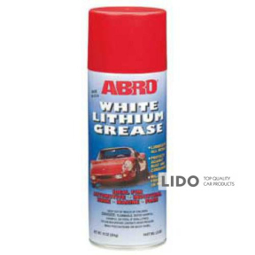 Змазка Abro літієва біла спрей 284г