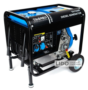 Генератор Tagred дизельний 4-тактний TA7350D 4,2/5кВт електрозапуск