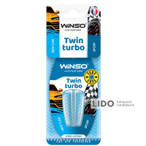 Ароматизатор с двойной капсулой Winso Twin Turbo - New Car & Sport