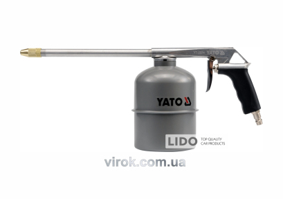 Пневматичний пістолет YaTo промивочний з бачком 0,85л 8бар