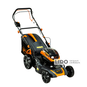 Газонокосарка акумуляторна GTM BLM48H-SP самохідна 2*18В без АКБ і ЗП