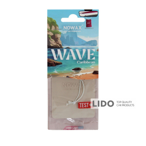 Ароматизатор пластиковый Nowax серия Wave - Caribbean
