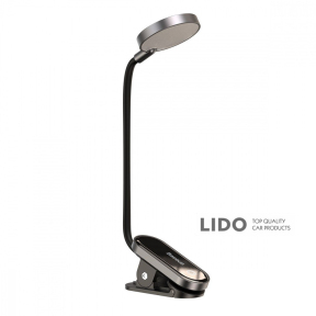 LED Лампа Для Будинку Baseus Comfort Reading Mini Clip темно-сіра