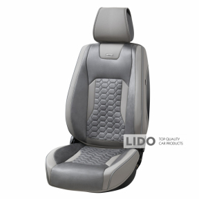 Комплект, 3D чохли для передніх сидінь Beltex Montana, grey 2шт