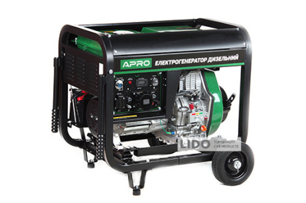 Генератор Apro дизельний 4-х тактний DG-50Е 5.0/5.5кВт електрозапуск
