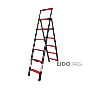 Стройница двухсторонняя GTM KME5067B 2м телескопическая алюминиевая