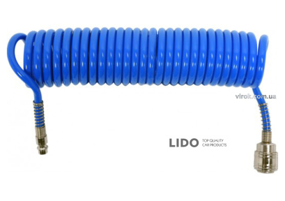 Шланг для пневмоінструменту YaTo спіральний 5.5х8мм 5м