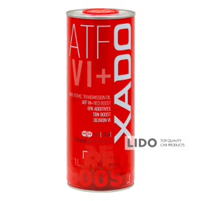 Трансмісійне масло Xado Atomic Oil Red Boost ATF VI+ 1л