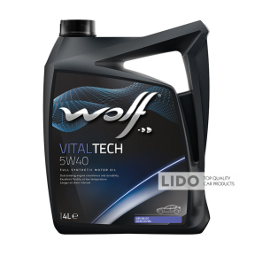 Моторне масло Wolf Vital Tech 5w-40 4л