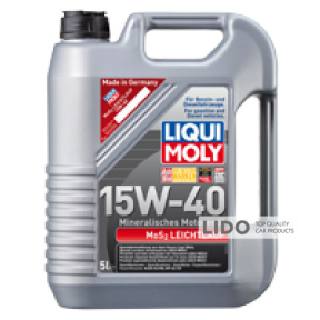 Моторне масло Liqui Moly MoS2 Leichtlauf SAE 15W-40 5л