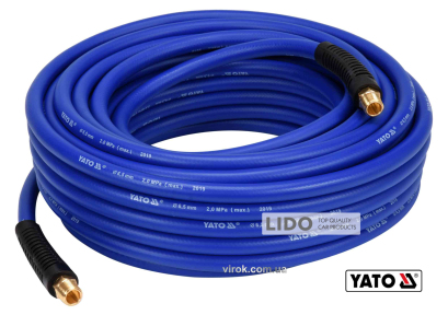 Шланг для пневмоінструменту YaTo гібридний 6,5мм 20м