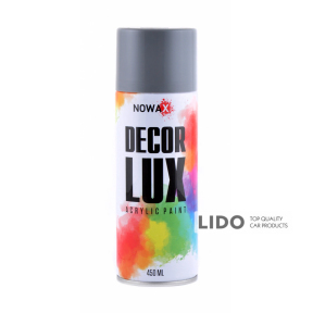 Краска акриловая Nowax Spray 450мл темно-серый (DEEP GREY/RAL7031)