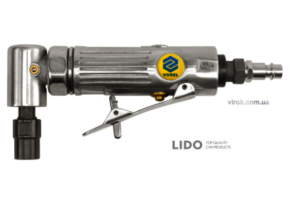 Пневматична шліфувальна машина Vorel кутова 6мм 20000об/хв 100л/хв