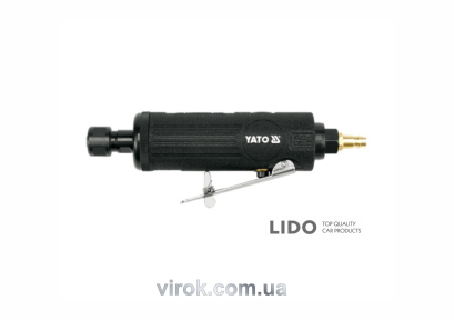 Пневматична шліфувальна машина YaTo пряма 3/6 мм 20000об/хв 160л/хв