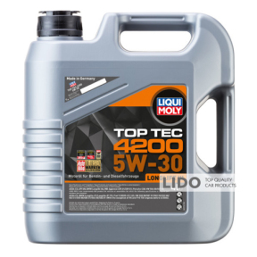 Моторное масло Liqui Moly Top Tec 4200 SAE 5W-30 4л