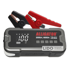 Пусковий пристрій Alligator Jump Starter 2000A/4000A 24000mAh з компресором 10Bar Уцінка