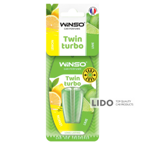 Ароматизатор с двойной капсулой Winso Twin Turbo - Lemon & Lime
