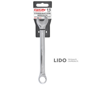 Ключ комбинированный Carlife CR-V, 15мм WR4015